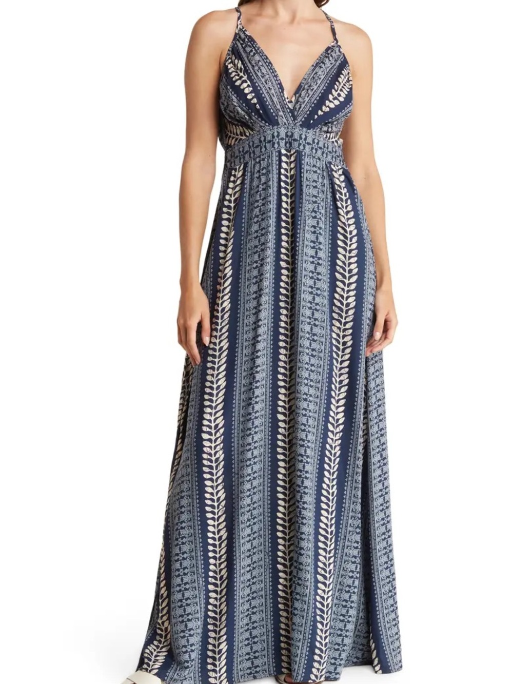 Angie Womens Maxi Dress Sz M